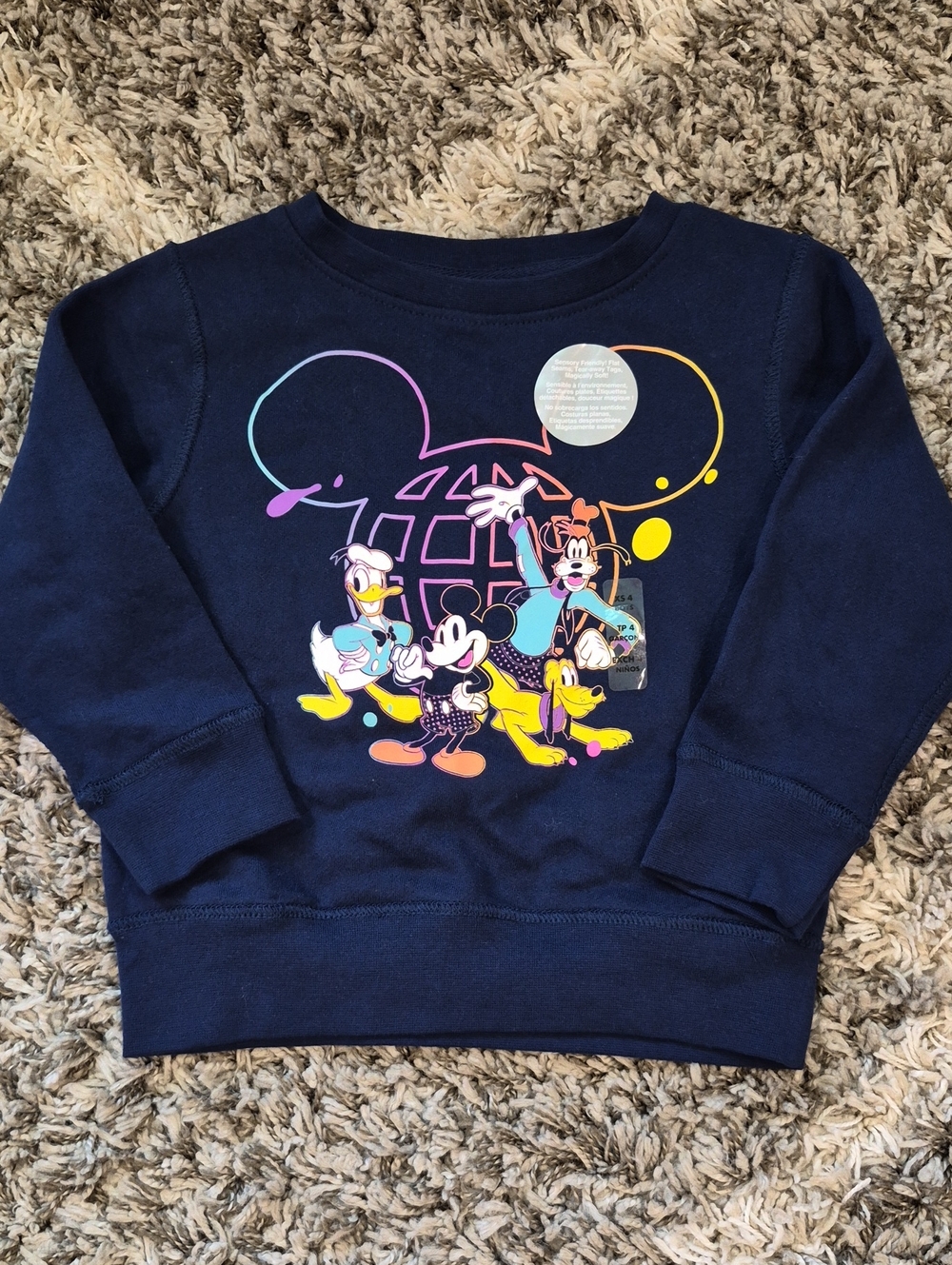 Disney Sensory Friendly Mickey and Friends Sweatshirt